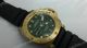 Panerai Submersible Green Dial Gold Bezel Mens Watch (2)_th.jpg